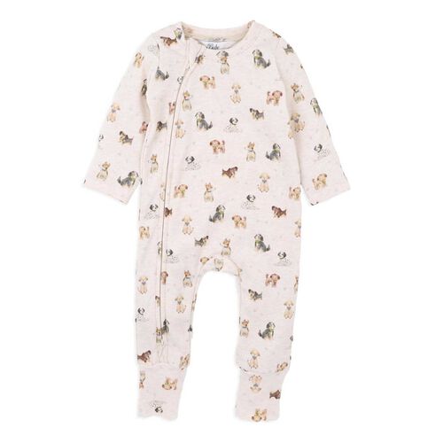 B&eacute;b&eacute; Otto Organic Ls Zipsuit
